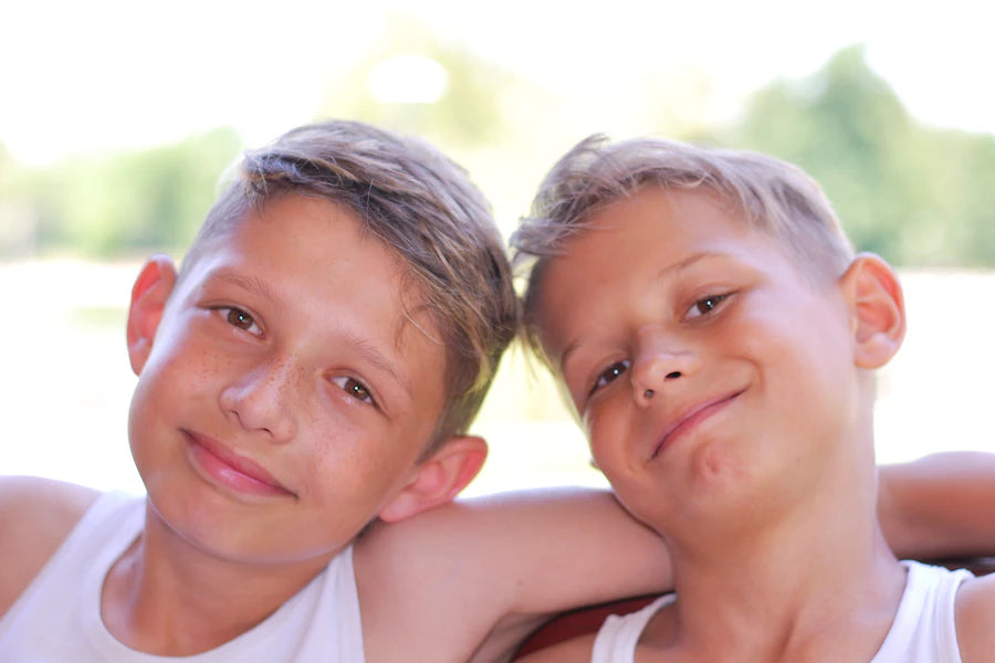 The twin brothers — inseparable from the start